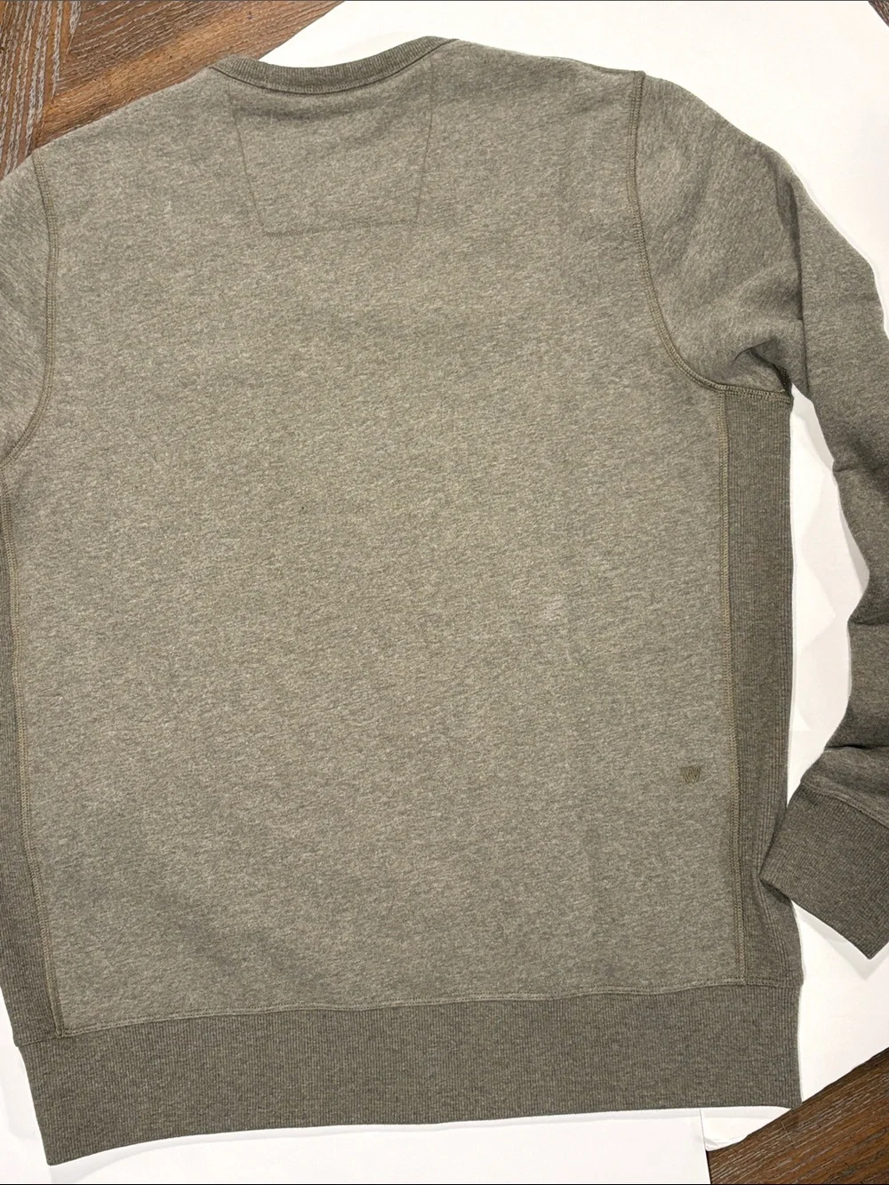 Mack Weldon Sage Heather Crewneck Sweatshirt